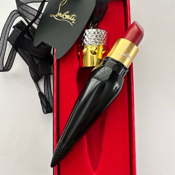 Christian Louboutin Other - ❤️ CHRISTIAN LOUBOUTIN Lipstick 👠 Rouge Louboutin 001💄PrettyHeel Case💄$100MSR